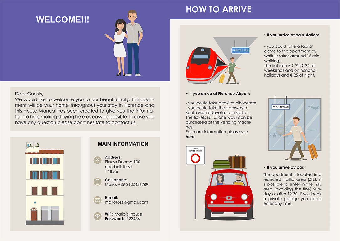 Stupisci il tuo ospite con contenuti e grafica personalizzata